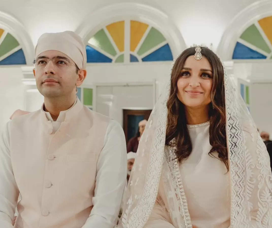 Parineeti Chopra and Raghav Chadha