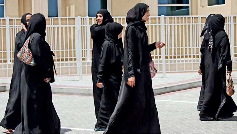 Islamic Cultural and Religious Garment Abaya